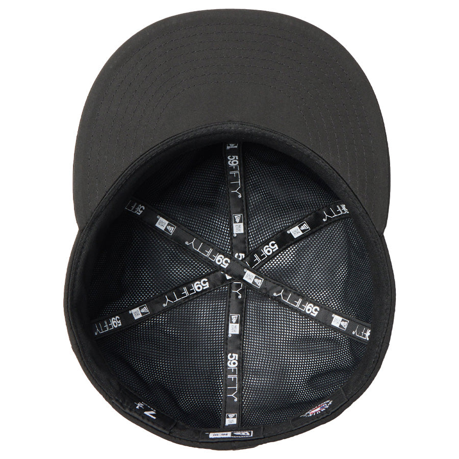 NEW ERA 59FIFTY GORE-TEX 2レイヤー ニューヨーク・ヤンキース キャップ 裏側 ファブリック詳細 14942692