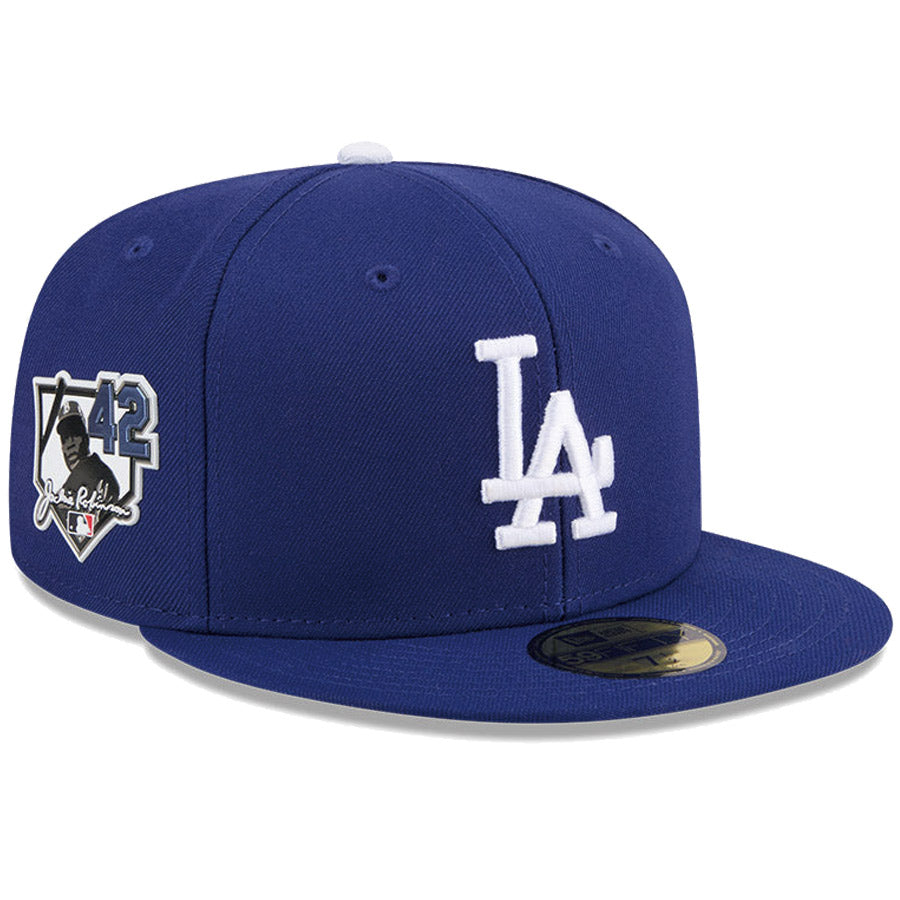 NEW ERA 59FIFTY ドジャース キャップ 右斜め パッチ