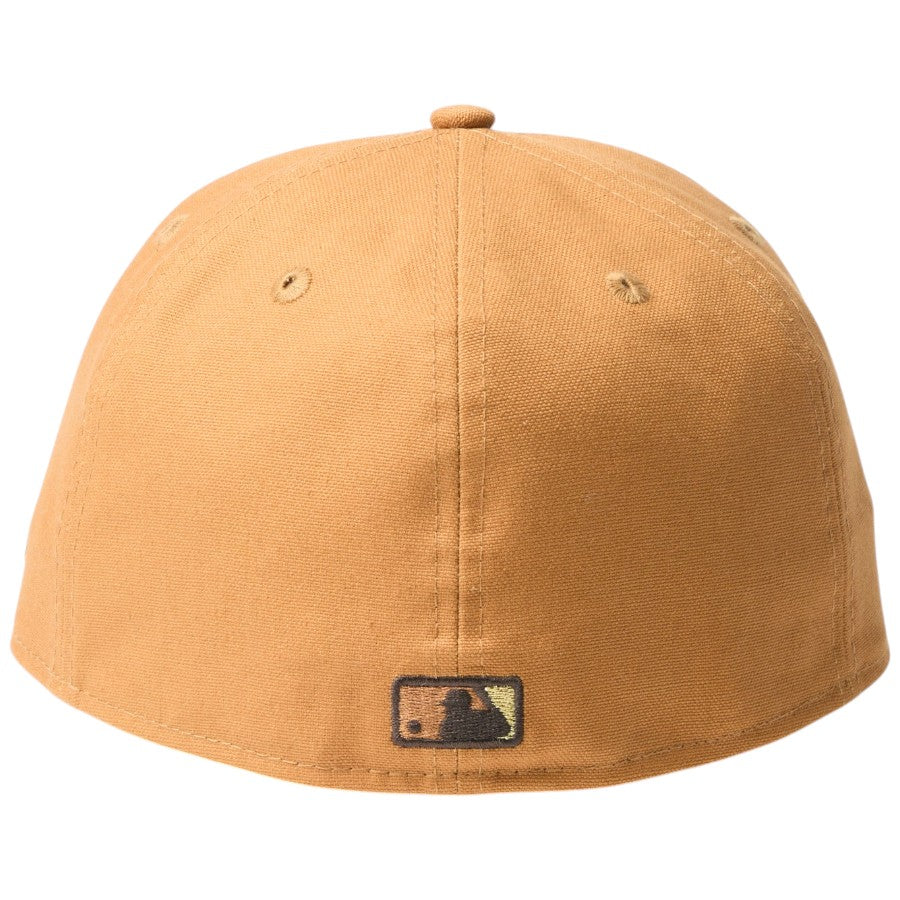 NEW ERA（ニューエラ）59FIFTY ライトブロンズ キャップ 背面デザイン