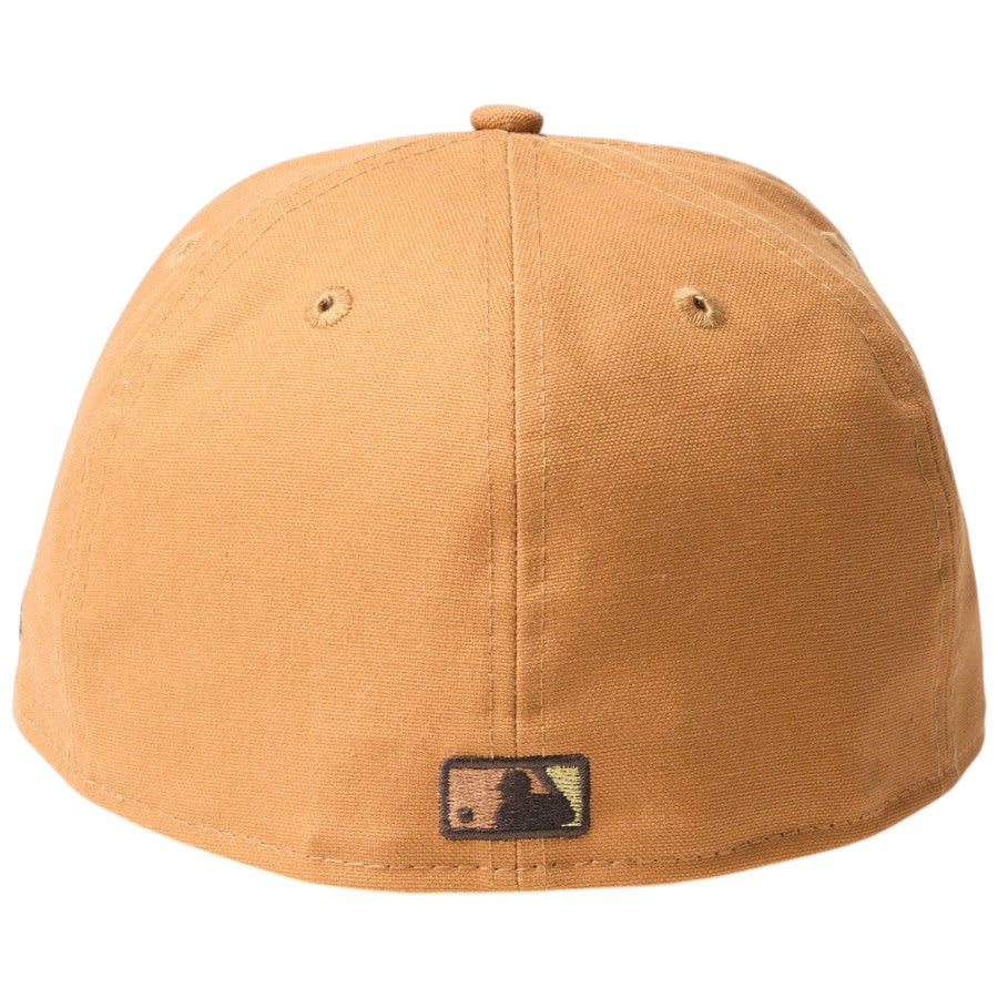 NEW ERA（ニューエラ）59FIFTY Duck Canvas ライトブロンズ 背面デザイン