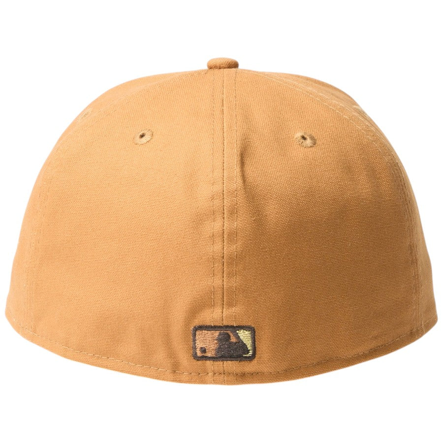 NEW ERA（ニューエラ）59FIFTY ライトブロンズ キャップ 背面デザイン