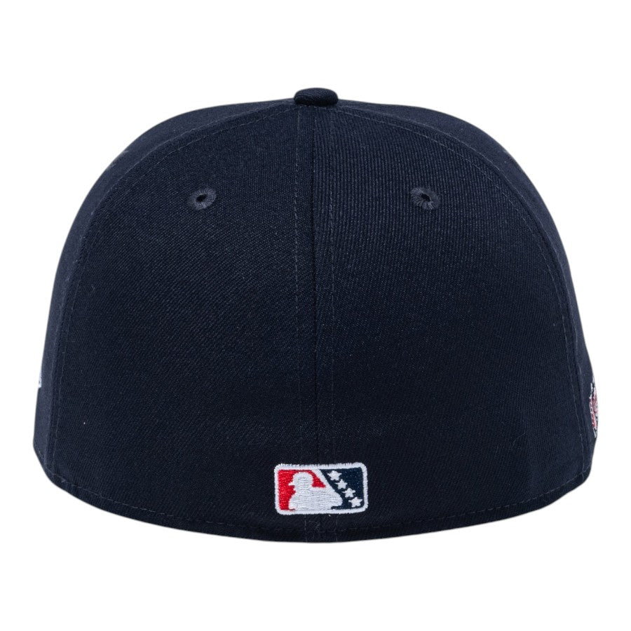 NEW ERA 59FIFTY MiLB チャタヌーガ・ルックアウツ ネイビー 背面 MiLBロゴ刺繍 15221388