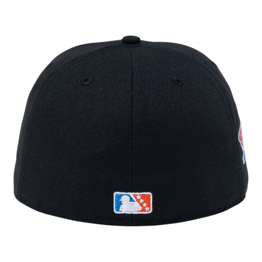 NEW ERA 59FIFTY MiLB シラキュース・メッツ キャップ ブラック 背面MiLBロゴ刺繍 15221324