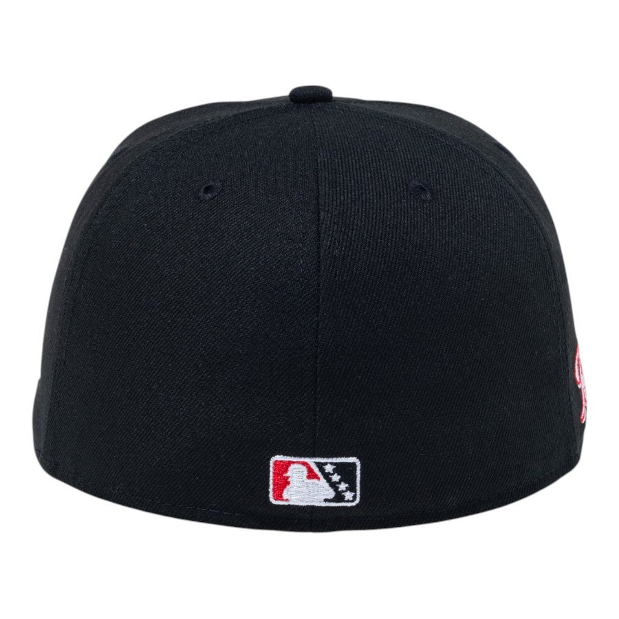 NEW ERA 59FIFTY MiLB タコマ・レイニアーズ キャップ ブラック 背面MiLBロゴ刺繍 15221323