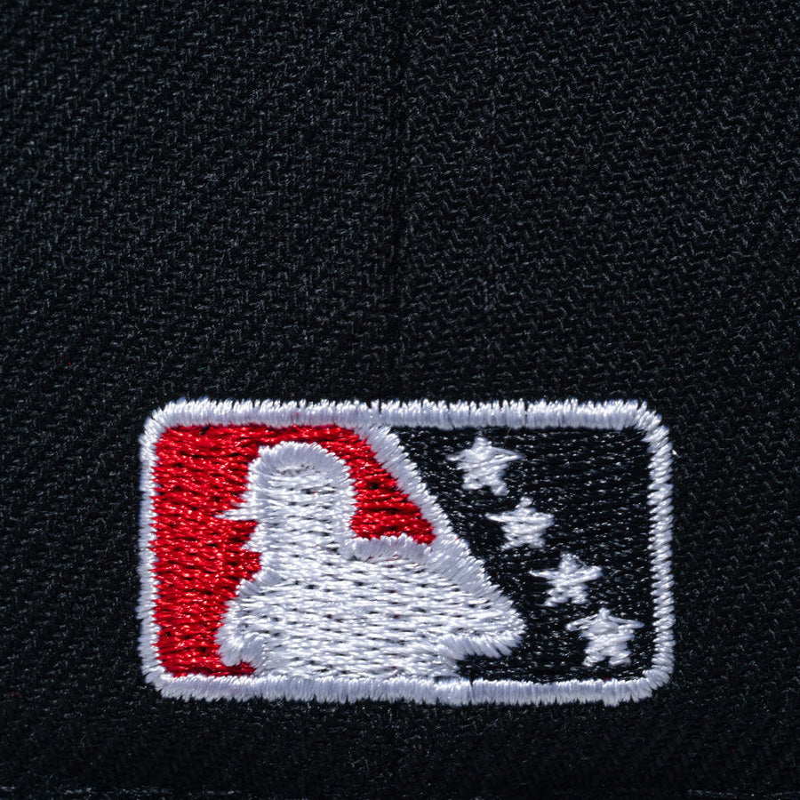 NEW ERA 59FIFTY MiLB タコマ・レイニアーズ キャップ ブラック MiLBロゴ刺繍詳細 15221323