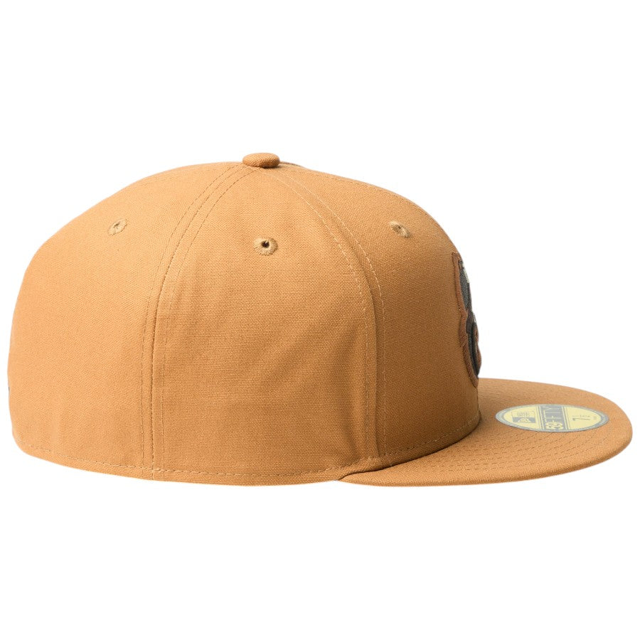 NEW ERA（ニューエラ）59FIFTY MLB Duck Canvas ライトブロンズ 右サイド