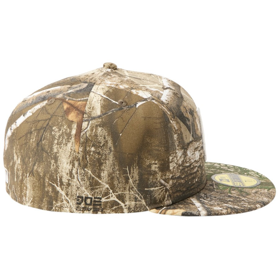 NEW ERA 59FIFTY MLB Real Tree Camo ドジャース リアルツリーカモ 右向き 15137374