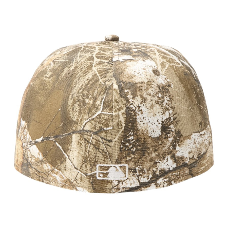 NEW ERA（ニューエラ）59FIFTY MLB Real Tree Camo ヤンキース MLBバッターマンロゴ刺繍 15137353