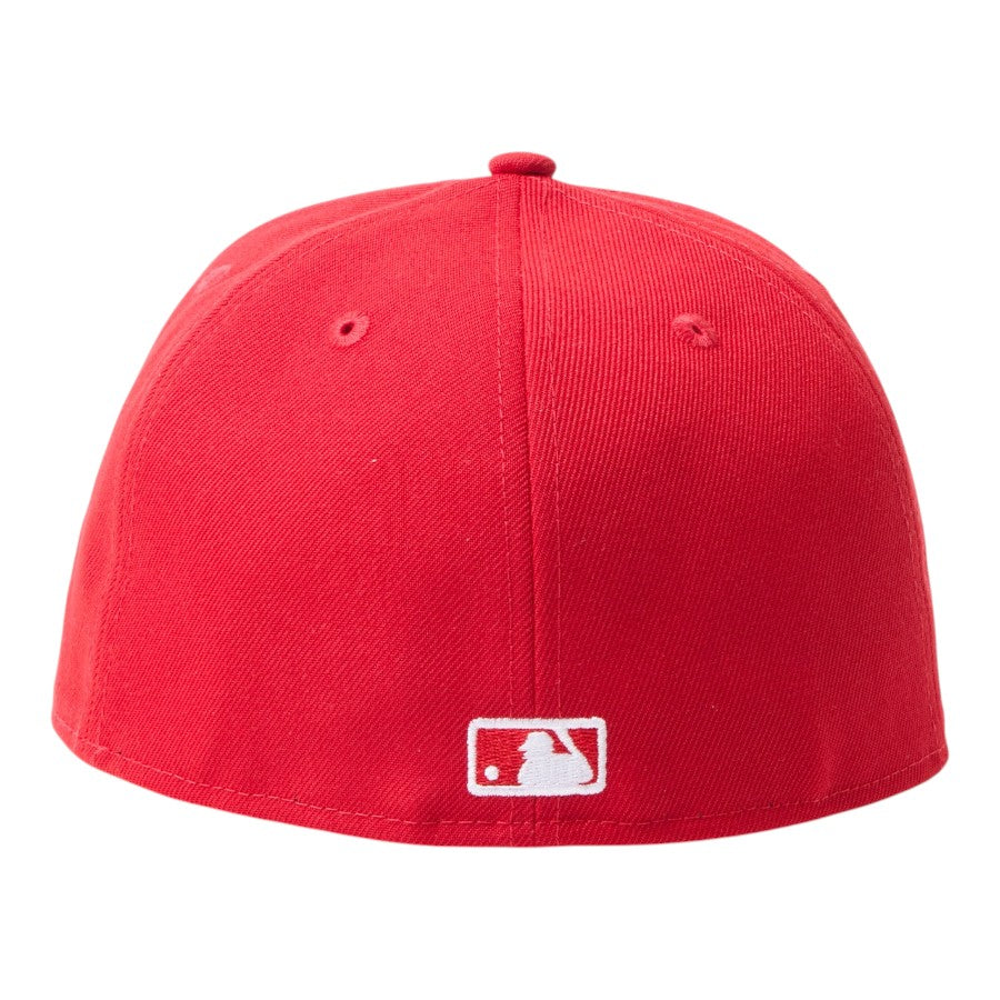 NEW ERA（ニューエラ）59FIFTY MLB Scarlet サンディエゴ・パドレス 背面バッターマンロゴ刺繍 15137342