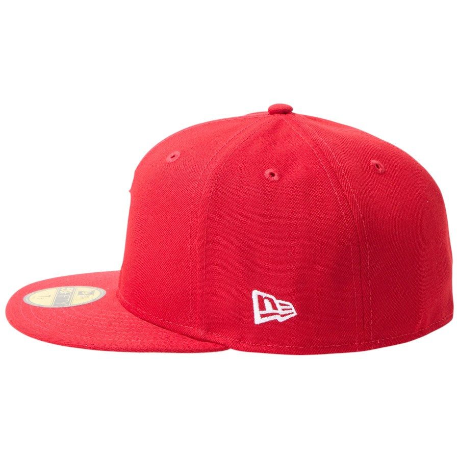 NEW ERA（ニューエラ）59FIFTY MLB Scarlet サンディエゴ・パドレス NEW ERAフラッグロゴ刺繍 15137342