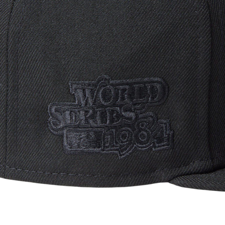 NEW ERA（ニューエラ）59FIFTY MLB Black on Black サイドパッチアップ