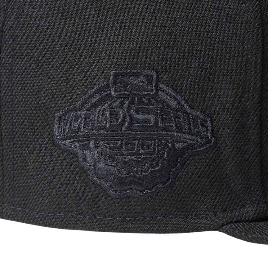 NEW ERA（ニューエラ）59FIFTY MLB Black on Black サイドパッチアップ