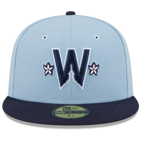 スカイブルー ネイビーバイザー