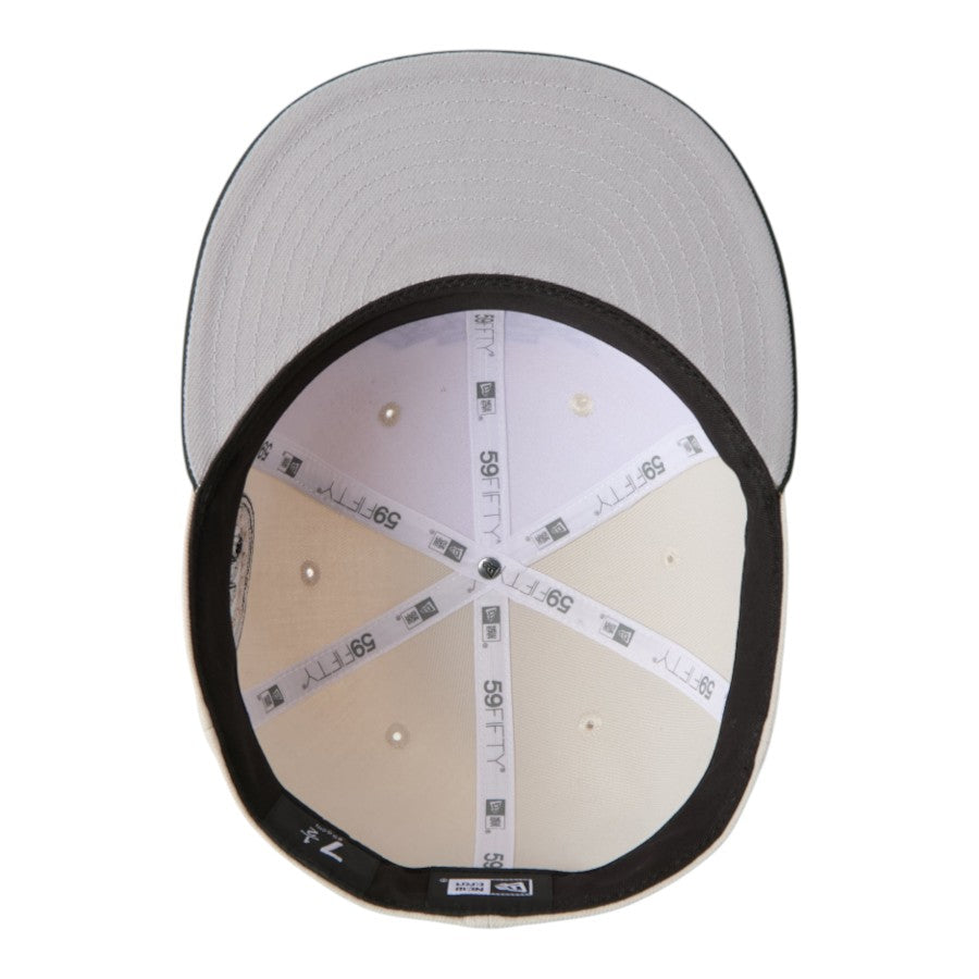 NEW ERA 59FIFTY NHL ロサンゼルス・キングス ストーン/ダークシーウィード 裏側 15137370