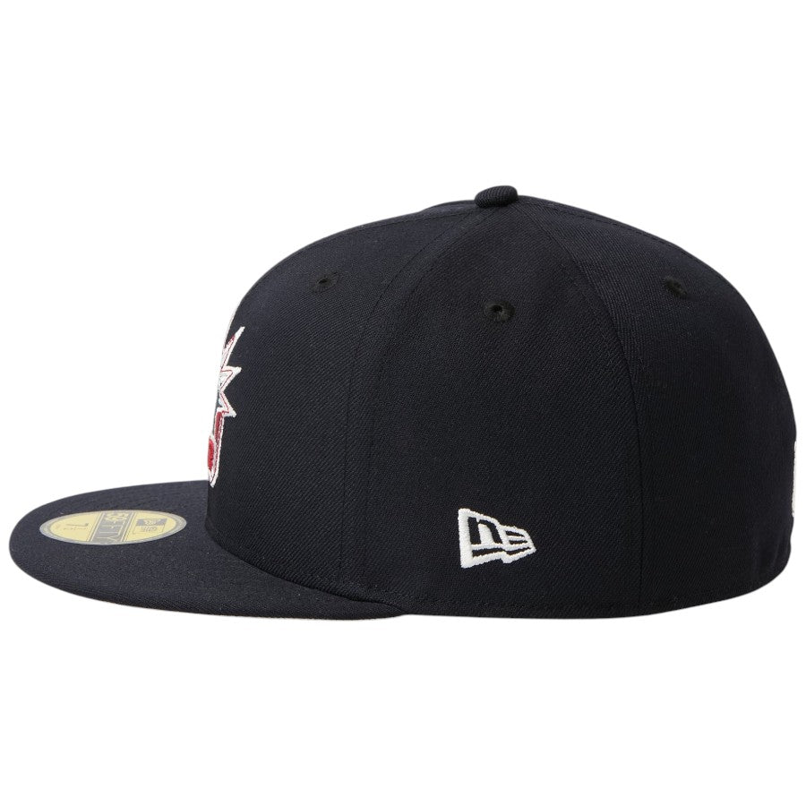 NEW ERA 59FIFTY NHL ニューヨーク・レンジャーズ キャップ ネイビー 左向き 15137366