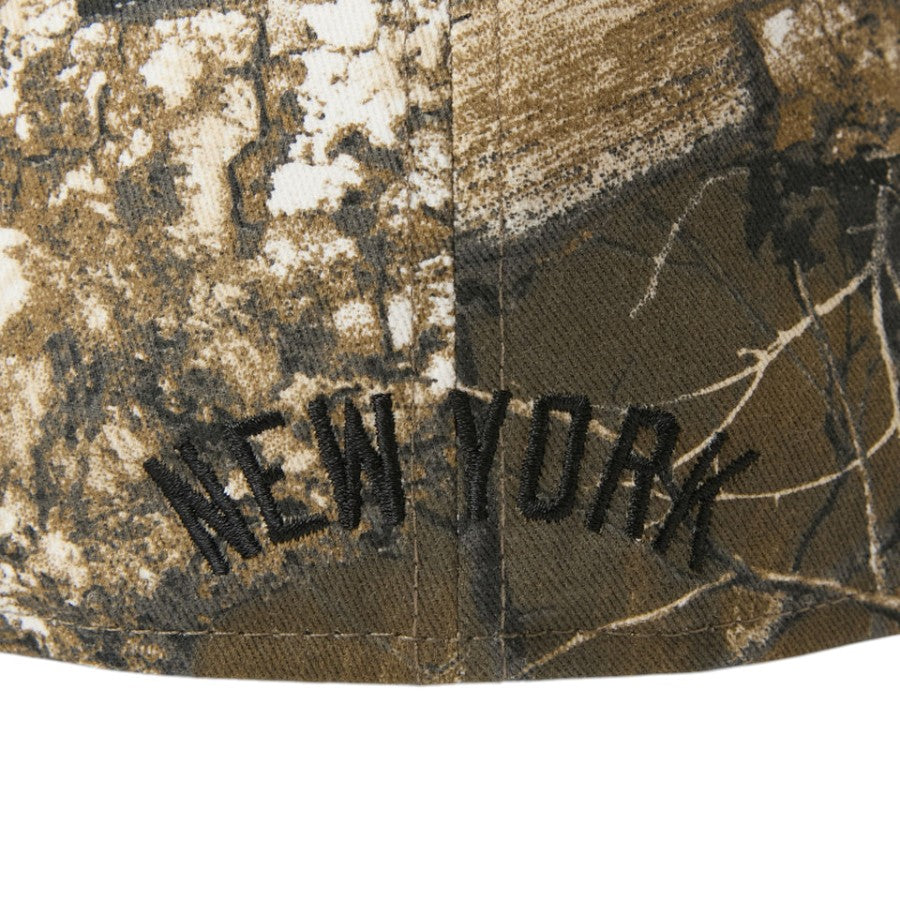 NEW ERA 59FIFTY Realtree ニューヨーク・ヤンキース キャップ リアルツリーカモ 背面ロゴ刺繍アップ 15125160