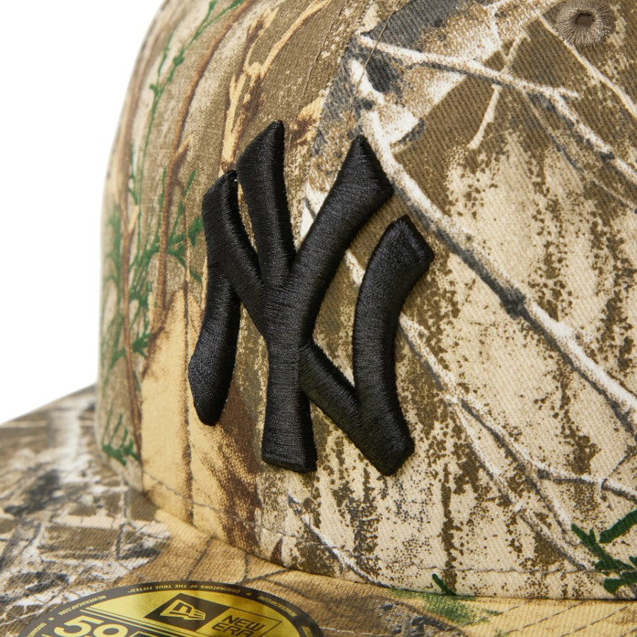 NEW ERA 59FIFTY Realtree ニューヨーク・ヤンキース キャップ リアルツリーカモ フロントロゴ刺繍アップ 15125160