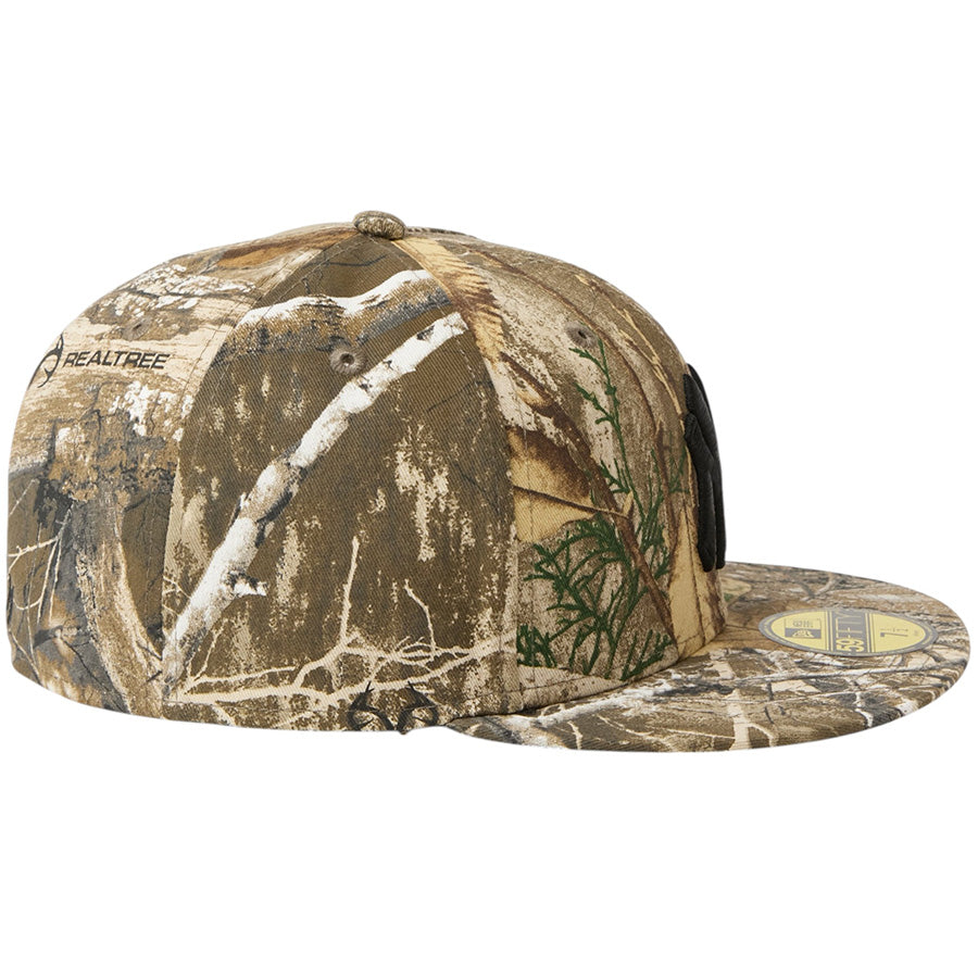 NEW ERA 59FIFTY Realtree ニューヨーク・ヤンキース キャップ リアルツリーカモ 右向き 15125160