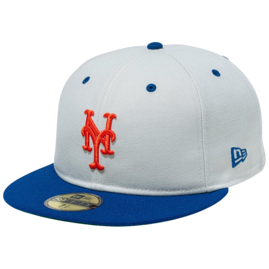 NEW ERA 59FIFTY Subway Series ニューヨーク・メッツ サンディーリネン 右斜め 15217075