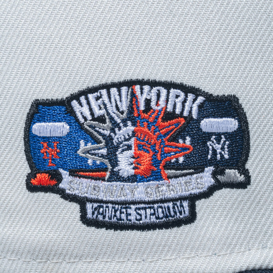 NEW ERA 59FIFTY Subway Series ニューヨーク・ヤンキース 右サイドパッチ刺繍詳細 15217074