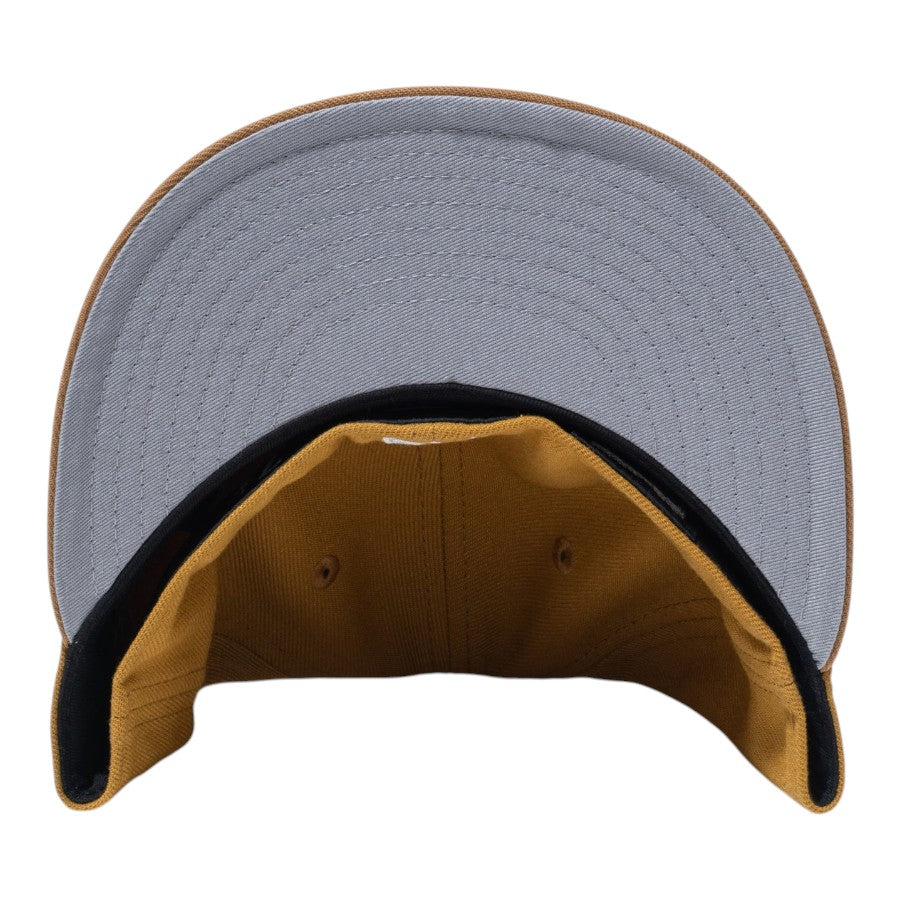 NEW ERA 59FIFTY The Brew ニューヨーク・ヤンキース キャップ ブラッシュドブロンズ/ウィート つば裏 15228778