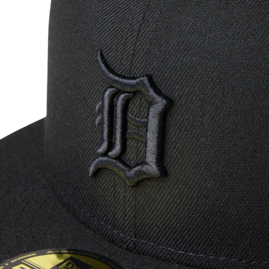 NEW ERA（ニューエラ）59FIFTY デトロイト・タイガース ロゴ刺繍 フロントディテール