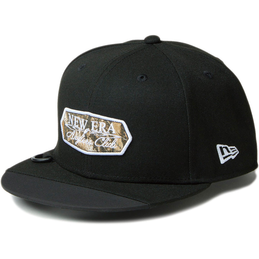 NEW ERA 9FIFTY キャップ ブラック 左斜め