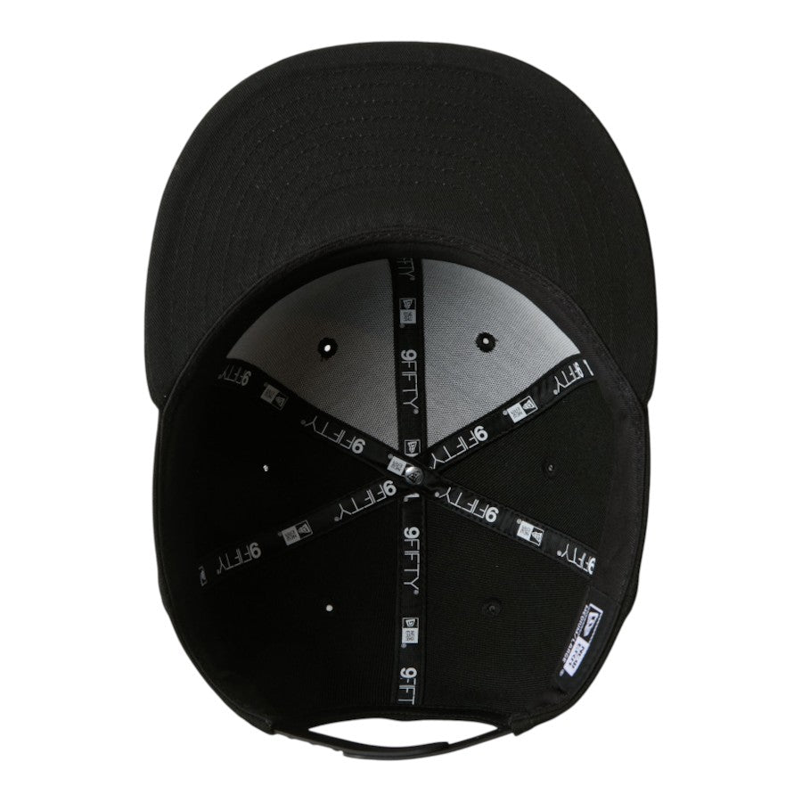 NEW ERA 9FIFTY Black Patch スナップバック キャップ ブラック 裏側 全体 15137018