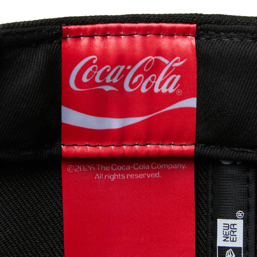NEW ERA（ニューエラ）9FIFTY Coca-Cola コカ･コーラ キャップ ブラック Coca-Colaタグ詳細 15154802