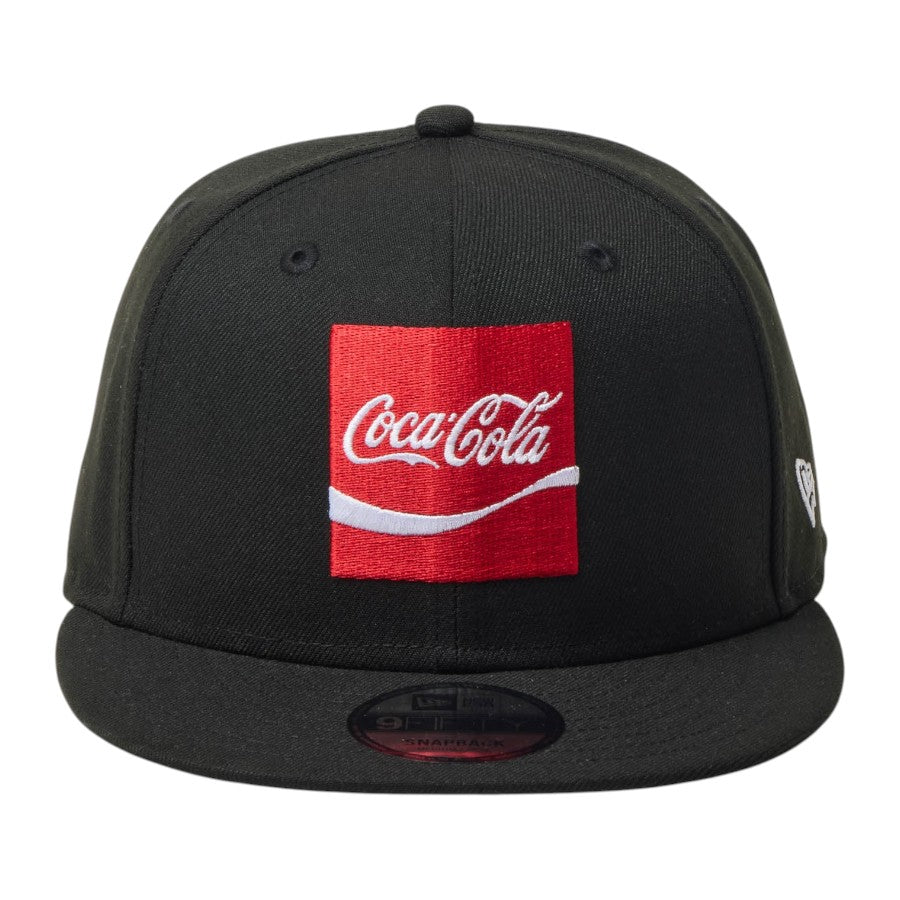 NEW ERA（ニューエラ）9FIFTY Coca-Cola コカ･コーラ キャップ ブラック 正面 15154802