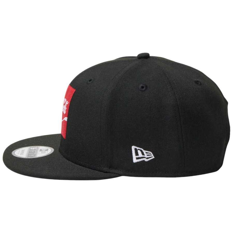 NEW ERA（ニューエラ）9FIFTY Coca-Cola コカ･コーラ キャップ ブラック フラッグロゴ刺繍 15154802