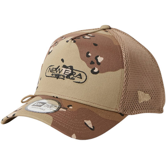 NEW ERA 9FORTY A-Frame Angler Club デザートカモ メッシュキャップ 左斜め 15125118