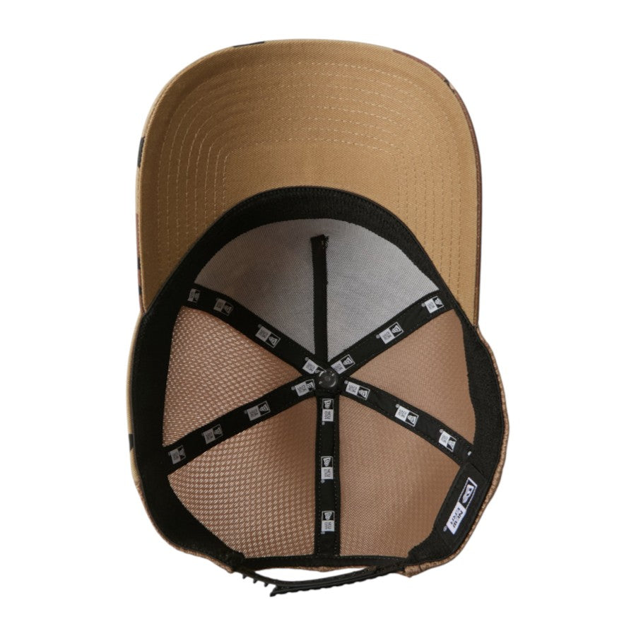 NEW ERA 9FORTY A-Frame Angler Club デザートカモ メッシュキャップ 裏側 15125118