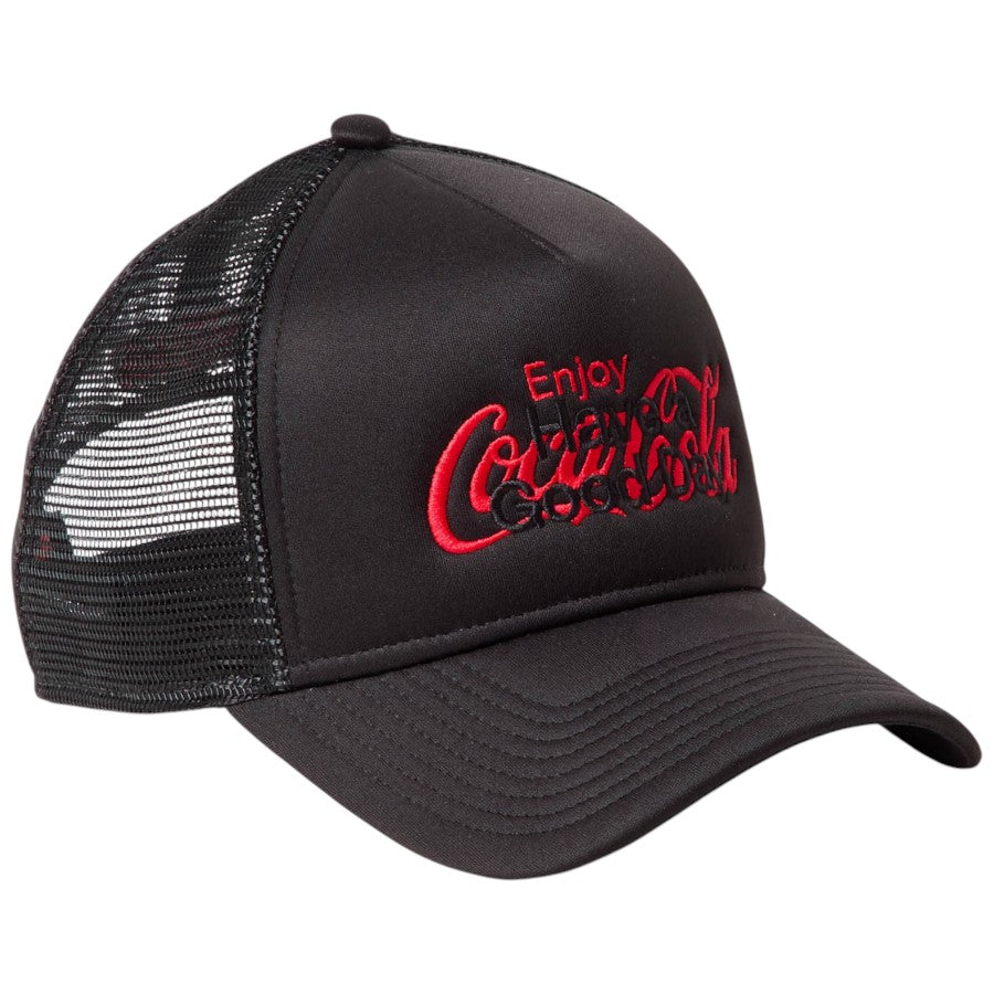 NEW ERA 9FORTY A-Frame Coca-Cola コカ･コーラ メッシュキャップ ブラック 右斜め 15156434