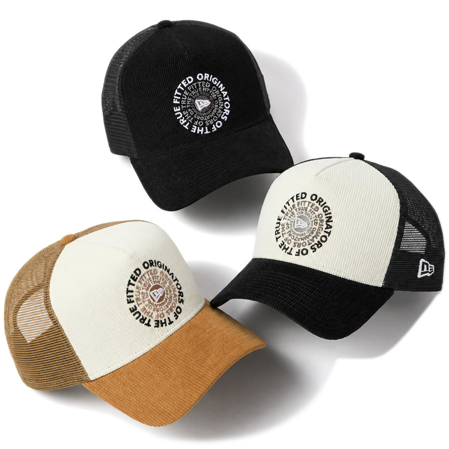 NEW ERA 9FORTY A-Frame Corduroy OOTTF メッシュキャップ 3カラー比較
