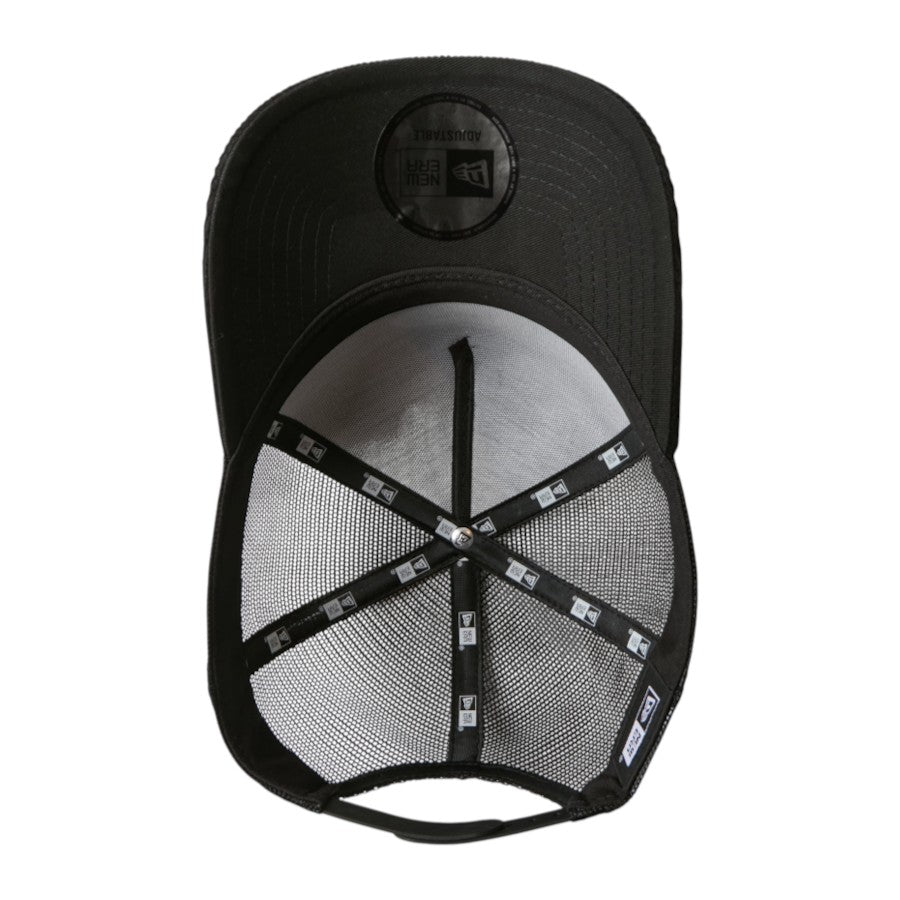 NEW ERA 9FORTY A-Frame Corduroy OOTTF ブラック/クローム 裏側 15137090