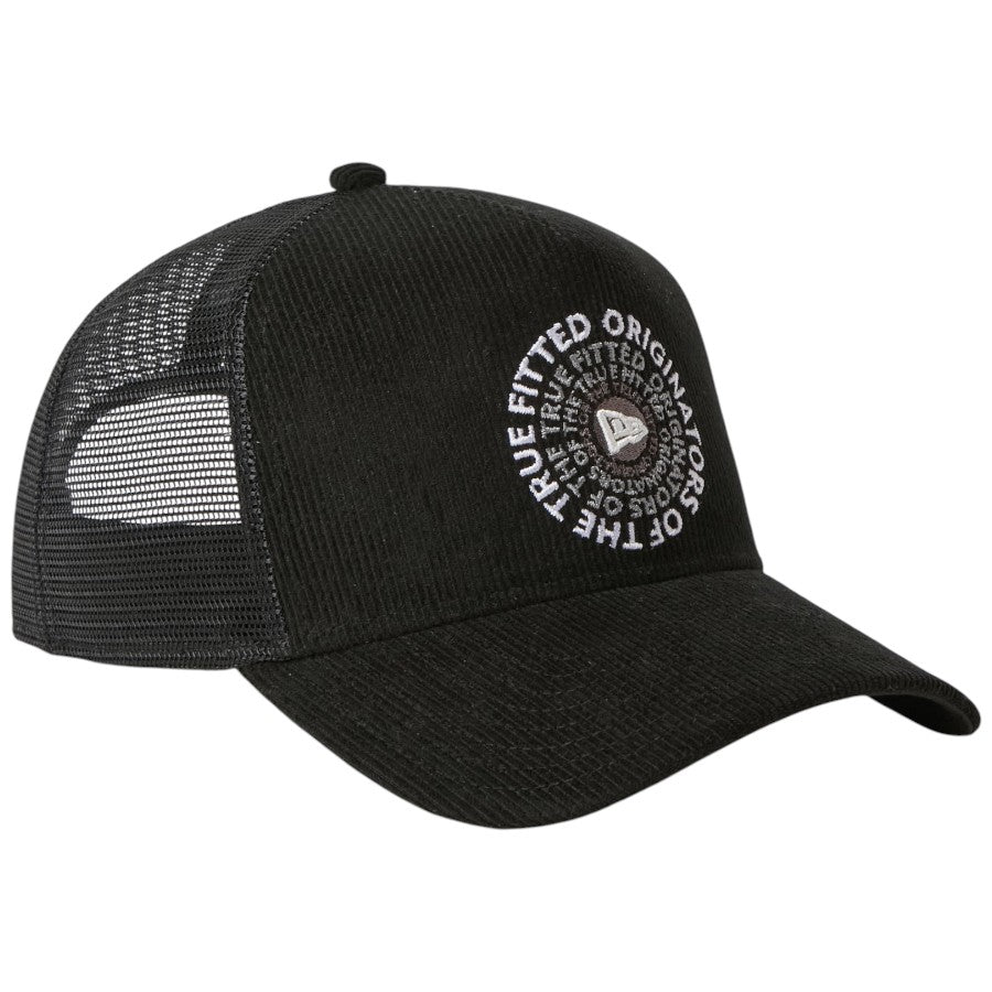 NEW ERA 9FORTY A-Frame Corduroy OOTTF ブラック 右斜め 15137091