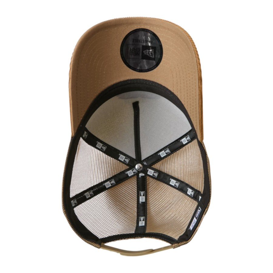 NEW ERA 9FORTY A-Frame Corduroy OOTTF ウィート/クローム 裏側 15137088