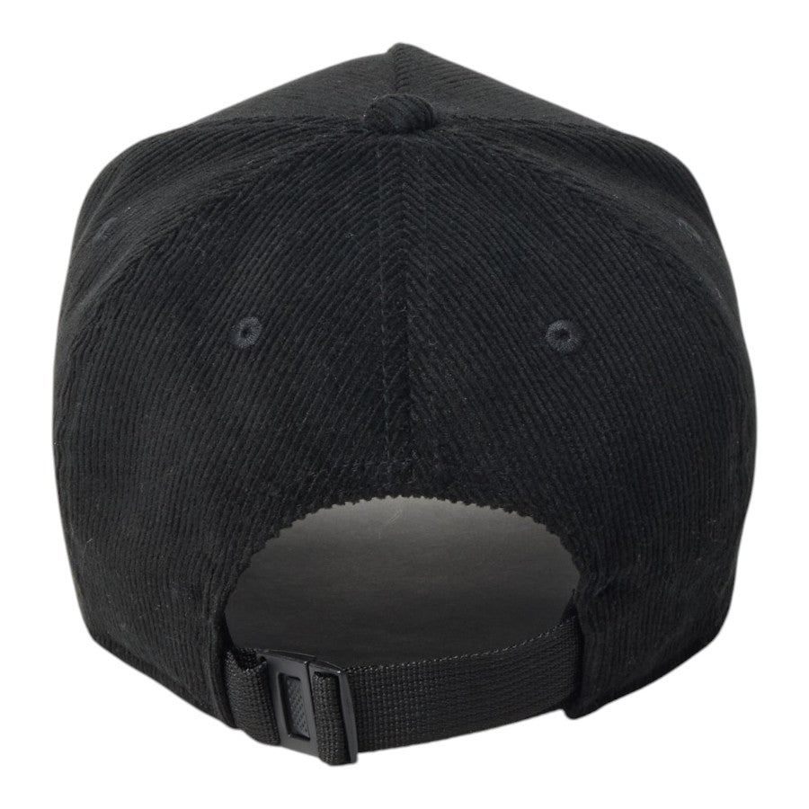 NEW ERA 9FORTY A-Frame Corduroy アウトドア キャップ ブラック 背面 サイズ調整アジャスター 15125126