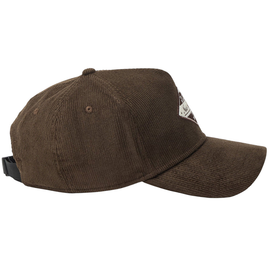 NEW ERA 9FORTY A-Frame Corduroy アウトドア キャップ ウォルナット 右向き 15125125