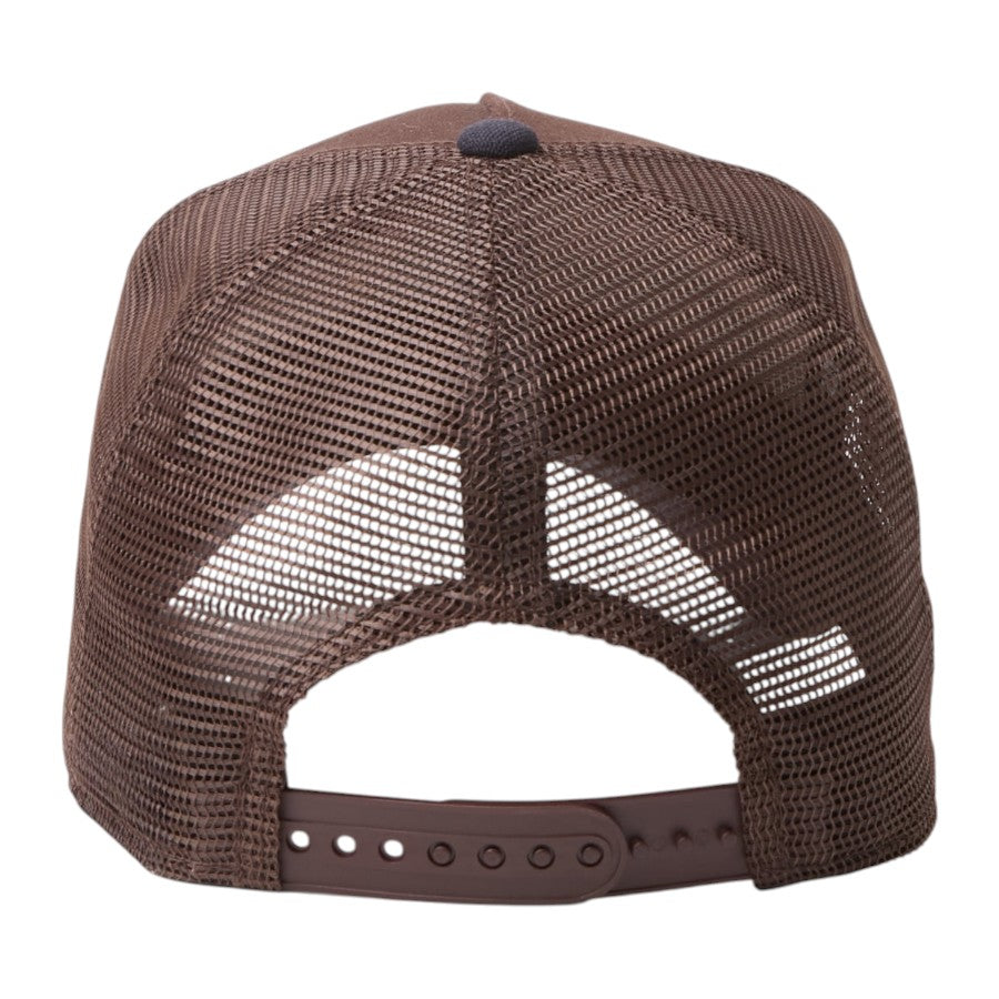 NEW ERA 9FORTY A-Frame Cork Patch バーントウッド/ネイビー 背面アジャスター 15125116