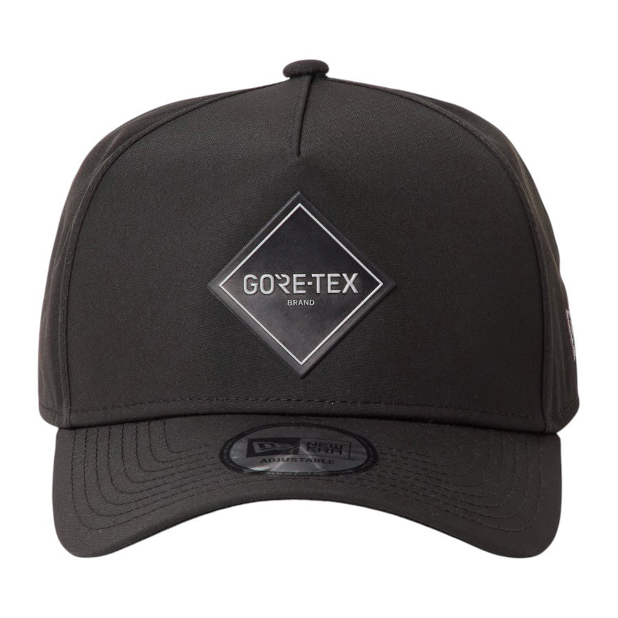 NEW ERA 9FORTY A-Frame GORE-TEX 2L TPU キャップ ブラック 正面 15125121
