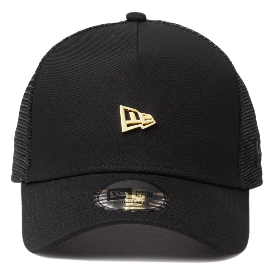 NEW ERA 9FORTY A-Frame Metal Flag ブラック 正面