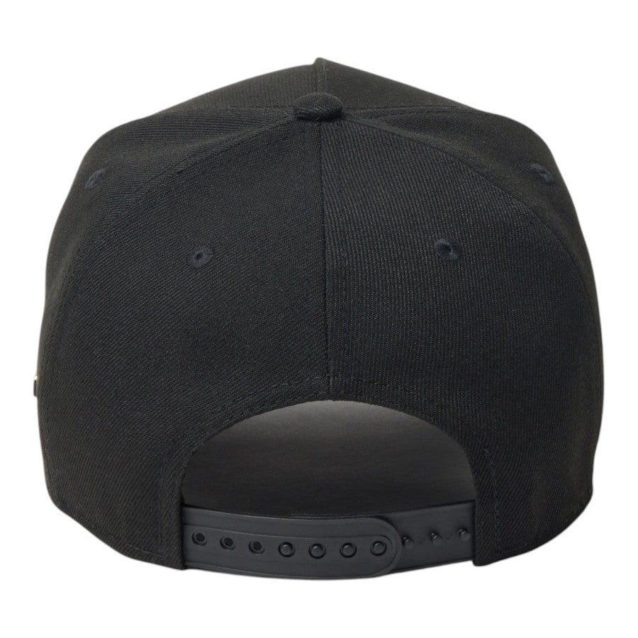 NEW ERA 9FORTY A-Frame Metal Flag キャップ ブラック/ゴールド 背面 サイズ調整アジャスター 15137133