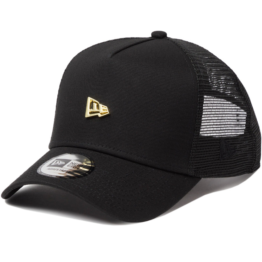 NEW ERA 9FORTY A-Frame Metal Flag ブラック 左斜め