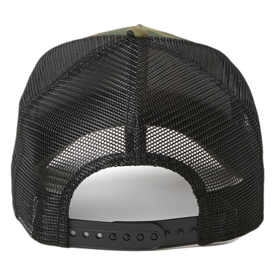NEW ERA 9FORTY A-Frame Old English メッシュキャップ ウッドランドカモ 背面アジャスター 15137092