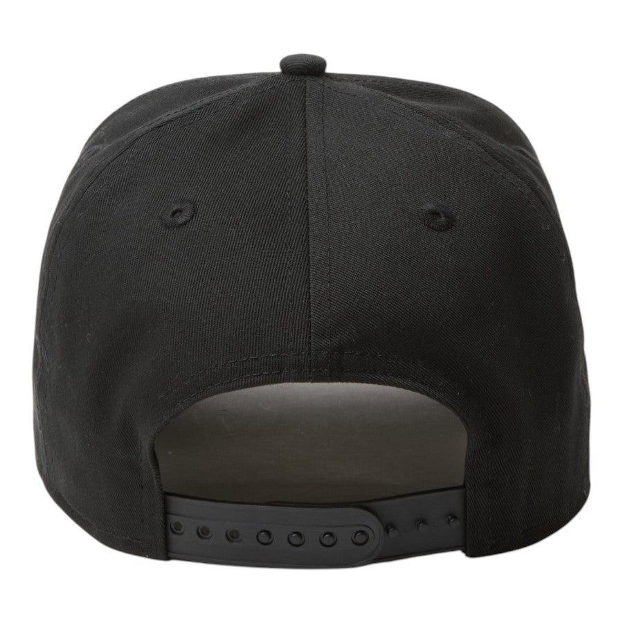 NEW ERA 9FORTY A-Frame Tagging Logo キャップ ブラック/クローム 背面 サイズ調整用アジャスター 15137116