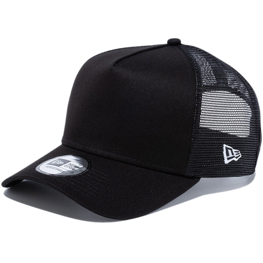 NEW ERA 9FORTY A-Frame トラッカー ベーシック ブラック 左斜め 14525005