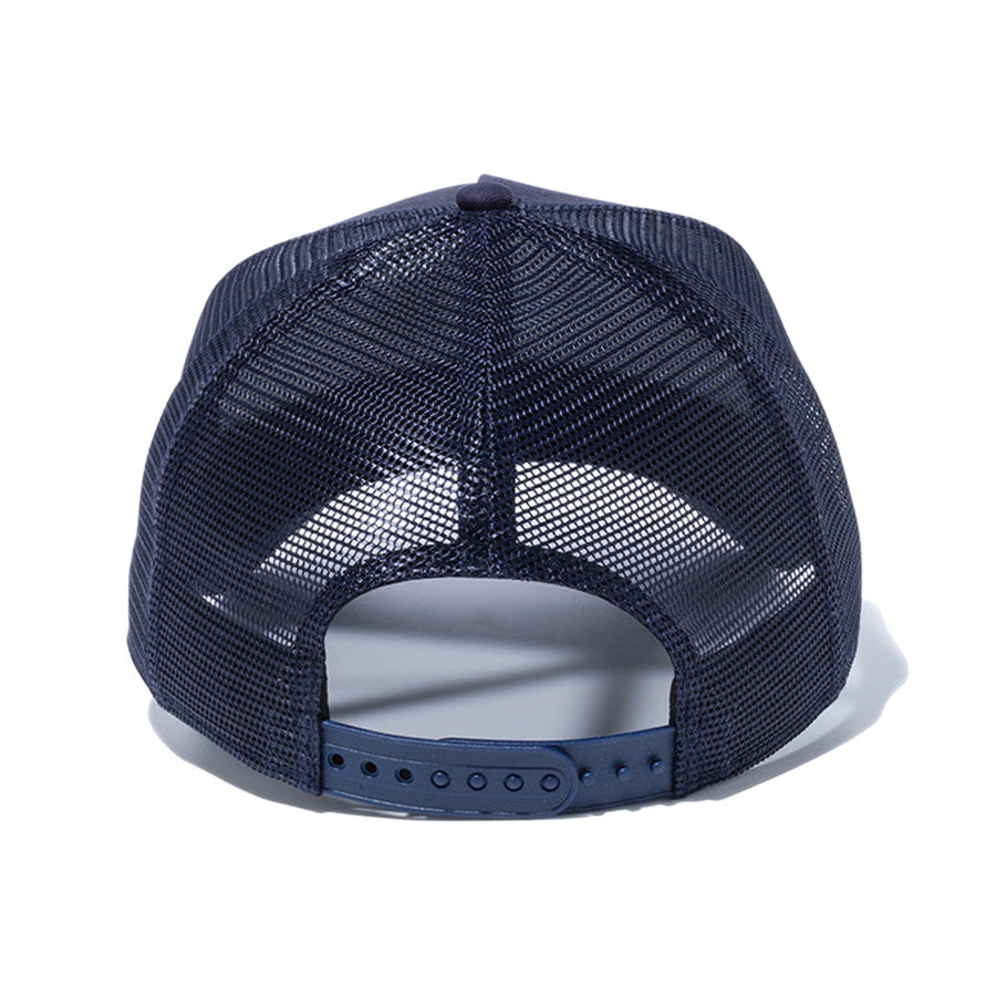 NEW ERA 9FORTY A-Frame トラッカー ベーシック ネイビー 背面 14525003