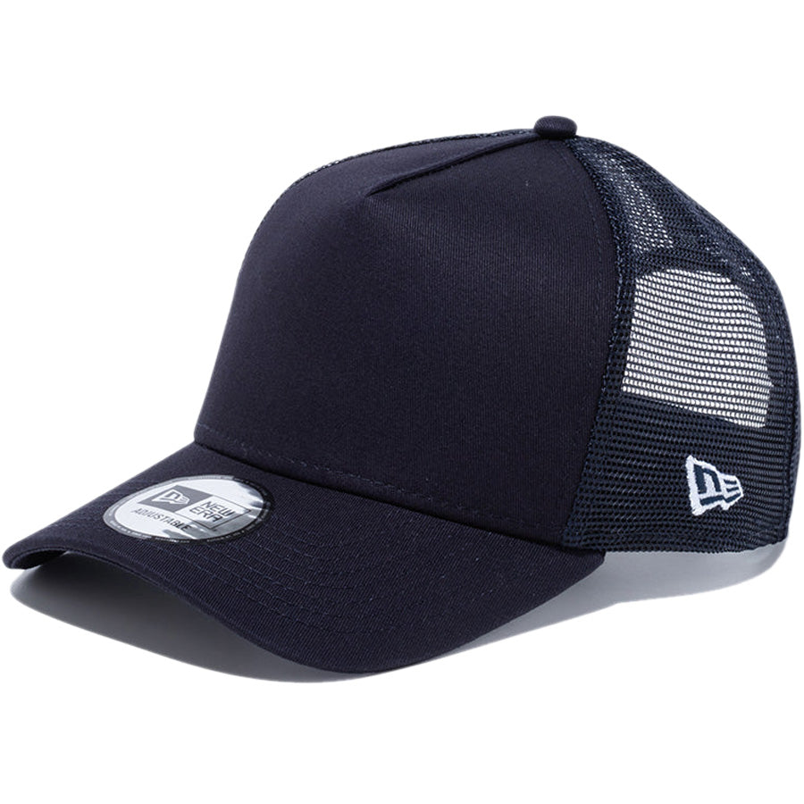 NEW ERA 9FORTY A-Frame トラッカー ベーシック ネイビー 左斜め 14525003